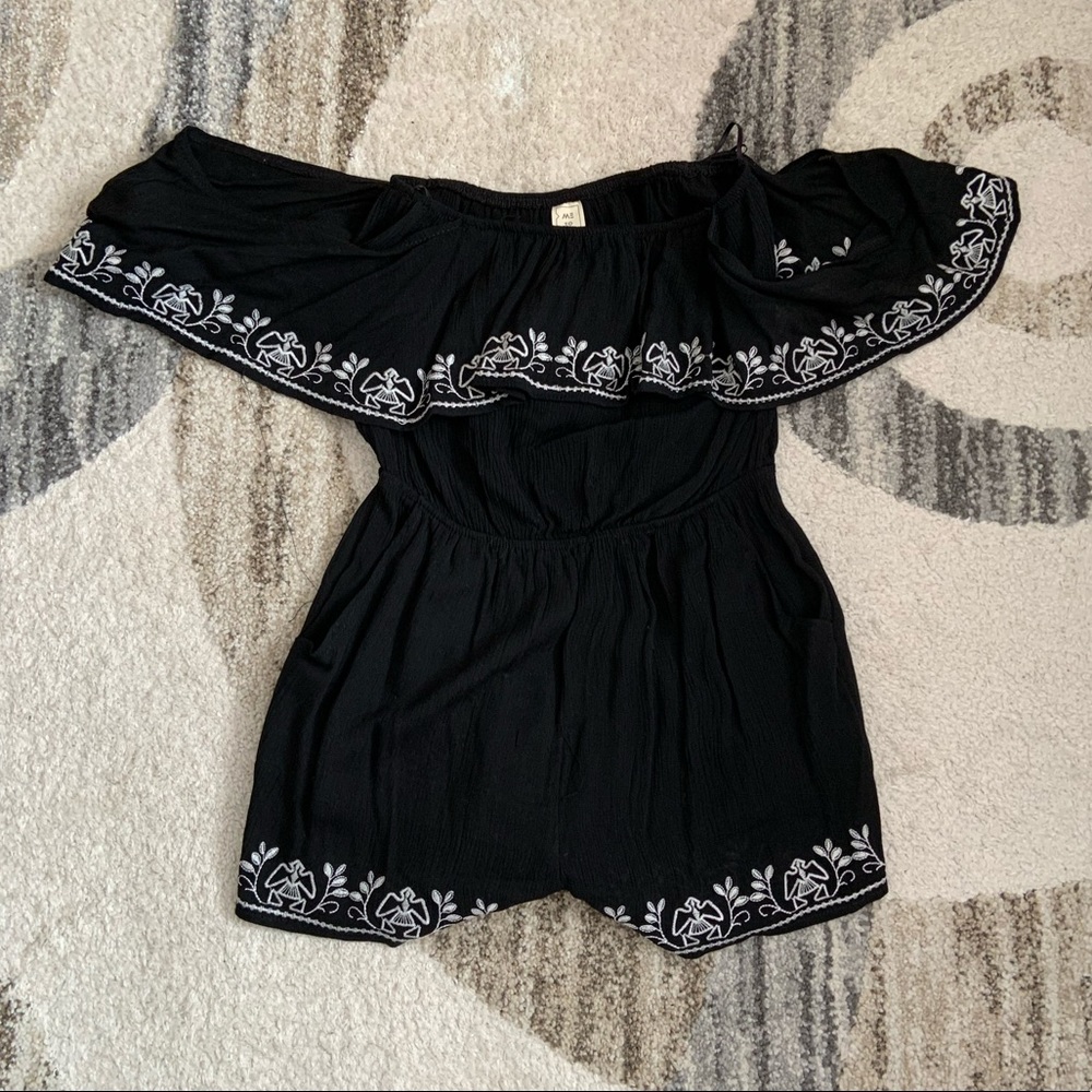 BRAND NEW OTS Strapless Pacsun Romper
